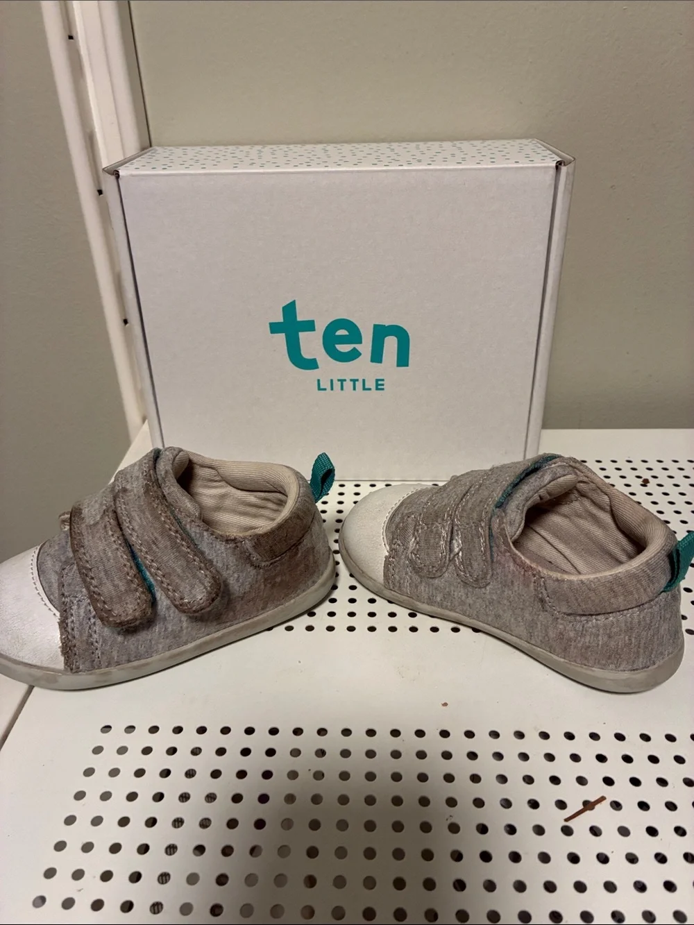 Ten Little Toddler First Walker Hook-and-Loop Shoes (5)
